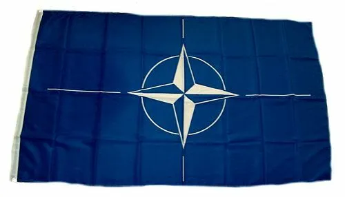 Flagge / Fahne NATO Hissflagge 90 x 150 cm