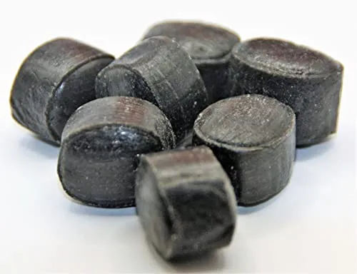 gr. Zuckerfreie Stark Lakritz Bonbon für Liebhaber des Süßholzes genau richtig die Jahrmarkt Süßigkeit von Jahrmarktbonbon 100