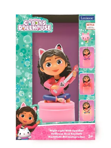 Lexibook Gabby's Dollhouse Nachtlicht mit Lautsprecher