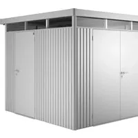 Biohort Zusatztüre HighLine® - Silber - Zubehör für Gartenhäuser, witterungsbeständig und wartungsfrei, ideal für einfachen Zugang zu Ihrem Biohort Gerätehaus HighLine®.