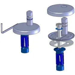 Produktbild Haro BVO-Spreizdübel Scharnier 408386 C2802H