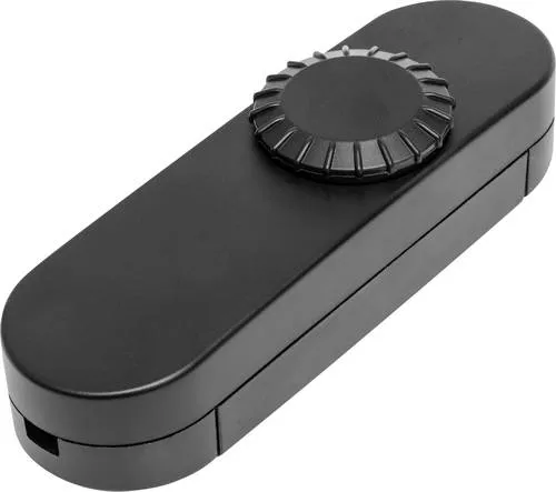 SZD 8136 SW - LED-Schnur-Zwischendimmer - Lichtsteuerungen, Dimmer mit flexibler Dimmfunktion für 2-60 W LED-Leuchtmittel, sanfter Anlauf und einstellbare minimale Helligkeit für individuelle Lichtatmosphäre.