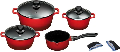 KING Topf-Set, Aluminiumguss 7-tlg. für Induktion