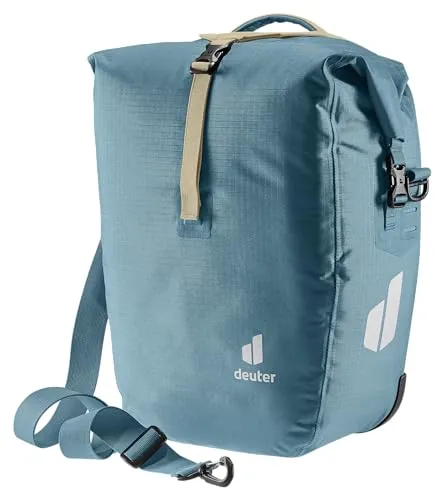 Deuter Weybridge Gepäckträgertasche 20 + 5 L - Ideal für Fahrradtouren - Fahrradtaschen mit erweiterbarem Volumen, perfekt für längere Touren und zusätzliche Ausrüstung.