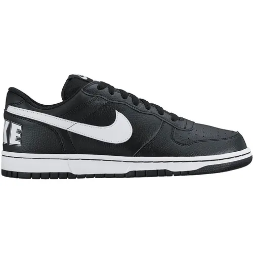 NIKE Herren Big Low Basketballschuhe, Black/White, 44.5 EU