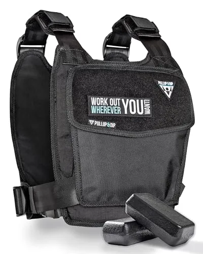 Pullup & Dip Gewichtsweste mit Gewichten bis 15kg von PULLUP & DIP