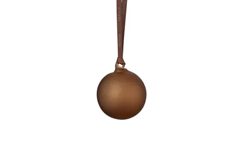 blomus Christbaumschmuck JUHLA 4er Set - Dekohänger aus Glas, stilvoller Weihnachtsschmuck mit modernem Design und mattem Finish für eine festliche Atmosphäre.