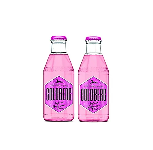 Goldberg Indian Hibiscus Tonic Water 2er Set - 2x200ml inkl. Pfand MEHRWEG