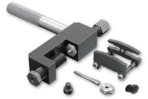 KELLERMANN Kettenwerkzeug Kettennietgerät + Nietkopfformer Massivnietschloss