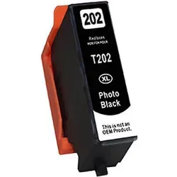 Kompatible Tintenpatrone 202 XL Photo Black für Epson Expression Premium XP-6000, XP-6005, XP-6100, XP-6105