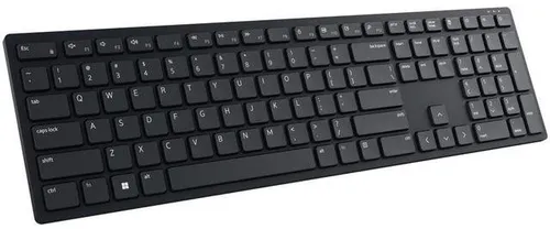DELL KB500 Wireless Tastatur QWERTY US International Schwarz - Tastaturen - Kabellose 2,4 GHz Verbindung für mehr Produktivität, ausgestattet mit Ziffernblock und langer Batterielebensdauer von 1200 mAh.