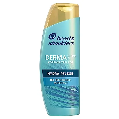 Head & Shoulders DERMAXPRO Hydra Pflege Shampoo – 225 ml - Shampoo gegen trockene Kopfhaut mit Kokosmilch, aktiver Aloe & Vitamin E. Stärkt die Hautbarriere und bekämpft Schuppen effektiv.