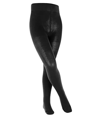 FALKE Family Strumpfhose Blickdicht Passform Baumwolle in schwarz von FALKE