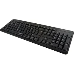 Schwaiger® PC Tastatur (QWERTZ) kabellos Schwarz von Schwaiger