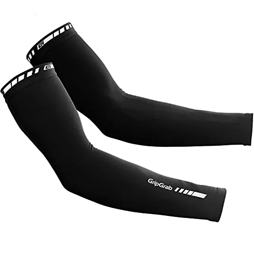GripGrab Arm Warmers Light Fahrrad Übergangs Armlinge Leichte Dünne Rutschfeste Radsport Armwärmer Frühling Herbst