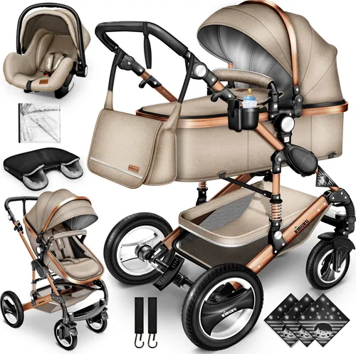 KIDUKU Kombi-Kinderwagen ® 3 in 1 von KIDUKU