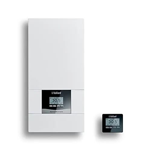 Vaillant electronicVED E 18/8 E Elektro-Durchlauferhitzer - Sonstige Heizsysteme mit vollelektronischer Regelung für konstant warmes Wasser von 20°C bis 55°C, inklusive Funkfernbedienung und EnergieMONITOR für optimale Effizienz.