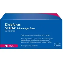 Diclofenac Stada Schmerzgel forte 20 mg/ 150 g