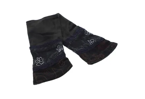 KUNST UND MAGIE Armstulpen Kunst&Magie Damen Samt Armstulpen Stulpen Handwärmer Handschuhe+Spitze