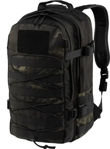Helikon-Tex Rucksack Raccoon MKII (Multicam Black) - Trekkingrucksack mit vielseitigem Design, perfekt für Outdoor-Abenteuer und ausgestattet mit zahlreichen Taschen für optimale Organisation.