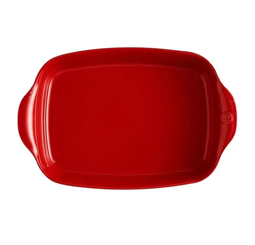 Emile Henry E-box Auflaufform 420x270mm Grand Cru - Große rechteckige Ofenform für 6-8 Personen, ideal für Gratins und Braten. Hergestellt aus HR-Keramik für gleichmäßiges Garen, temperaturbeständig von -20 °C bis +270 °C und mikrowellengeeignet.