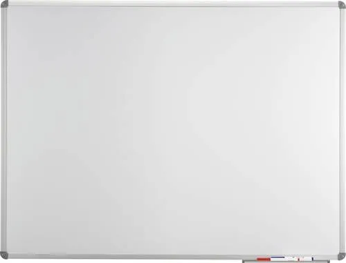 Maul Whiteboard MAULstandard 90x60 cm - Präsentation: Emaille Whiteboard mit silbereloxiertem Aluminiumrahmen, magnethaftend und ideal für klare, abwischbare Notizen.
