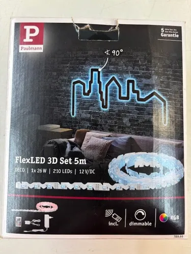 Paulmann No. 78966 FlexLED Stripe 3D Set 5m RGB