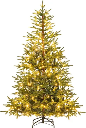Künstlicher Weihnachtsbaum 180 cm mit 250 LED-Lichtern