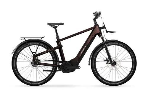 Winora Yakun R5 High 2025 - E-Bike für Abenteuer und Alltag - E-Bike mit Bosch Performance CX Motor und 600 Wh Akku, ideal für Pendler und Abenteurer. Leiser Riemenantrieb und 80 mm Federgabel sorgen für maximalen Fahrkomfort.