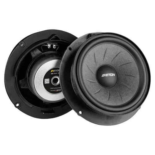 ETON UG VAG 150 - 150 mm Plug and Play Soundupgrade für VW, Skoda, Seat, Audi, druckvolle Bässe und einfache Installation mit Originalstecker