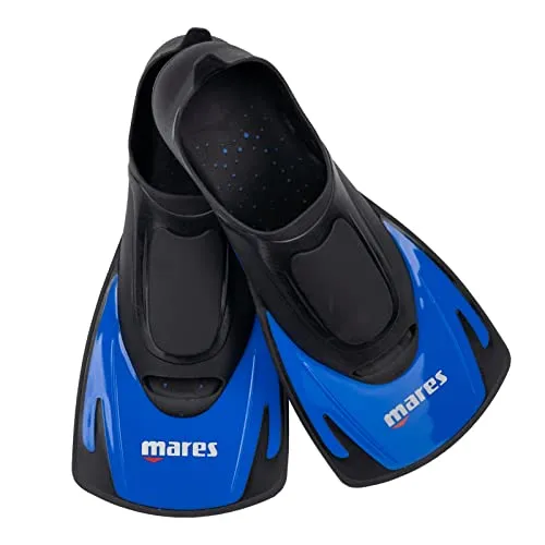 Mares Hermes – Kurzflossen Unisex für Schwimmen und Tauchen - Bequeme und leichte Schwimmflossen mit offenem Fußteil für optimalen Komfort. Ideal für Training und Freizeitschwimmen, bieten sie starke Propulsion und Wendigkeit im Wasser.