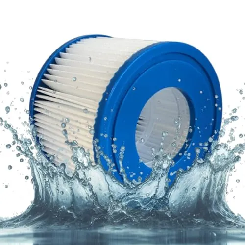 TronicXL Filter für Bestway TYP VI - 16 Stück - Poolfilterkartuschen für Lay-Z-Spa Modelle, extrem starke Filterleistung und leicht zu reinigen. Ideal für sauberes Wasser in Ihrem Whirlpool.