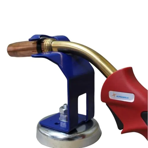 Brennerhalter Magnethalter MIG MAG mit Magnetfuß Brennerhalterung
