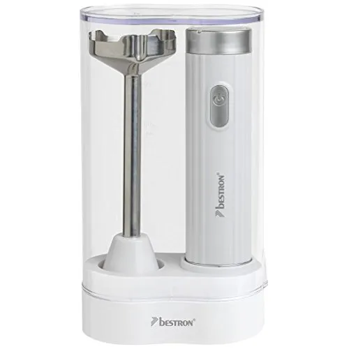 Bestron AHB400W - 400 Watt Stabmixer mit Aufbewahrungsbox, ideal zum Pürieren und einfache Reinigung durch spülmaschinengeeignete Teile