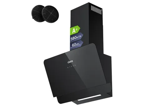 CIARRA Kopffreihaube VM6765CB - 580 m³/h Dunstabzugshaube mit Touch-Steuerung - Dunstabzugshaube mit hoher Saugkraft von 580 m³/h und leiser Touch-Bedienung. Ideal für moderne Küchen, sorgt für frische Luft und angenehme Kochatmosphäre.