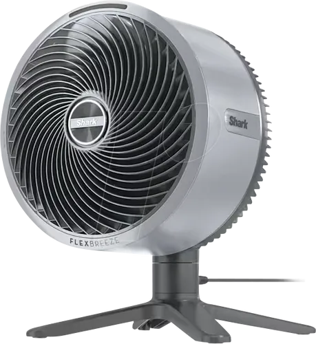 Shark FlexBreeze TableMate Akku-Ventilator - Tischventilatoren mit bis zu 24 Stunden kabelloser Laufzeit, 20 m Kühlreichweite und 5 Geschwindigkeiten für optimale Luftzirkulation drinnen und draußen.