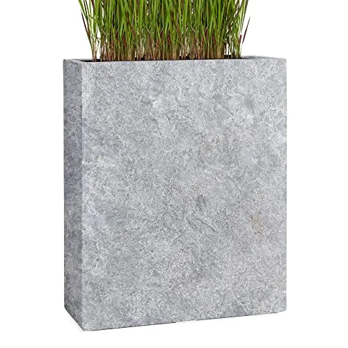 Pflanzwerk® Pflanzkübel Divider Lava Hellgrau 72x60x25cm in grau von Pflanzwerk