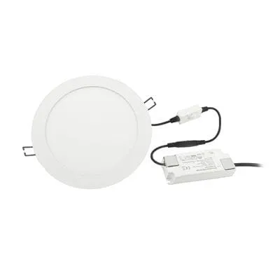 Leuchtek Panel Rund Lichtfarbeinstellbar SERIE PR PR170-12WD-XW - Strahler & Spots – Super-Slim LED Rund-Panel mit einstellbarer Lichtfarbe (3000K/4000K/5700K) für individuelle Beleuchtung in jedem Raum.