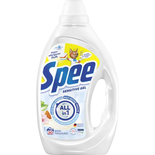 Spee Vollwaschmittel Flüssig Sensitive 20 WL