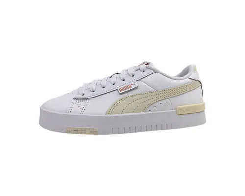 PUMA Damen Jada Renew Sneaker - Weiße Alpine Snow Copper Rose Metallic, 40 EU - Damen-Sneaker mit strapazierfähigem Leder-Mix und Gummi-Zwischensohle für optimalen Komfort und Stil im Alltag.
