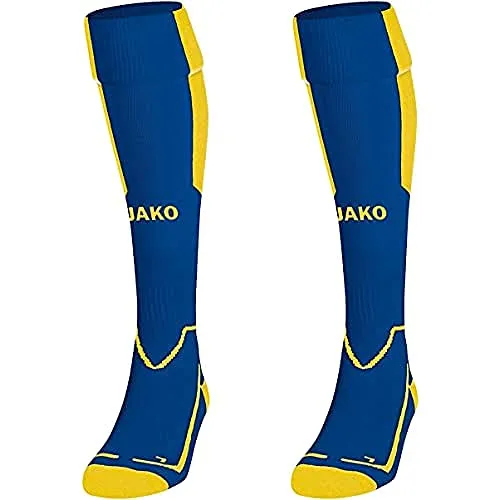 JAKO Unisex Stutzenstrumpf Lazio, Sportroyal/Citro, 39-42