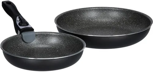 BRUNNER Pfannenset Pirate ø 28 cm und ø 22 cm von Brunner