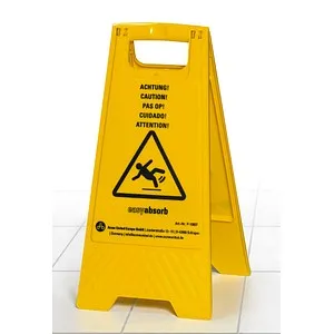 easy absorb Warnaufsteller Achtung! 