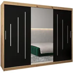 SCHWEBETÜRENSCHRANK 200/250/62 3-türig