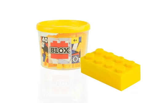 Blox 40 Bausteine Gelb