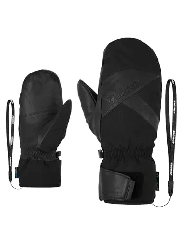 Ziener Gettero-z AS AW Mitten Glove man black (12) 11 - Ziener Skihandschuhe, wetterfest und warm gefüttert für optimalen Schutz bei kaltem Wetter.