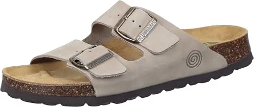 Dr. Brinkmann Bonillo Pantoletten 44 EU - Bequeme Herren-Pantoletten aus hochwertigem Nubukleder mit gepolstertem Naturform-Fußbett für optimalen Tragekomfort. Ideal für entspannte Stunden zu Hause oder unterwegs.