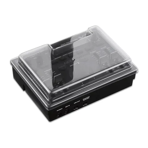 Decksaver Roland Aira VT-4 Schutzabdeckung - Piano & Keyboard Staubschutz, schützt vor Staub, Schmutz und Flüssigkeiten – ideal für den Transport, aus hochwertigem Polycarbonat gefertigt.