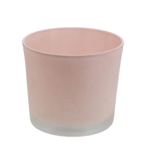 Eleganter Glas-Übertopf für stilvolle Dekorationen