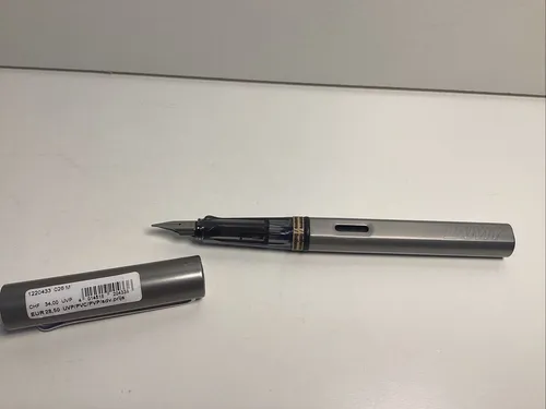 P012 LAMY Füller AL Star Füllfederhalter Füllhalter Edelstahl Feder M Rechtsh.